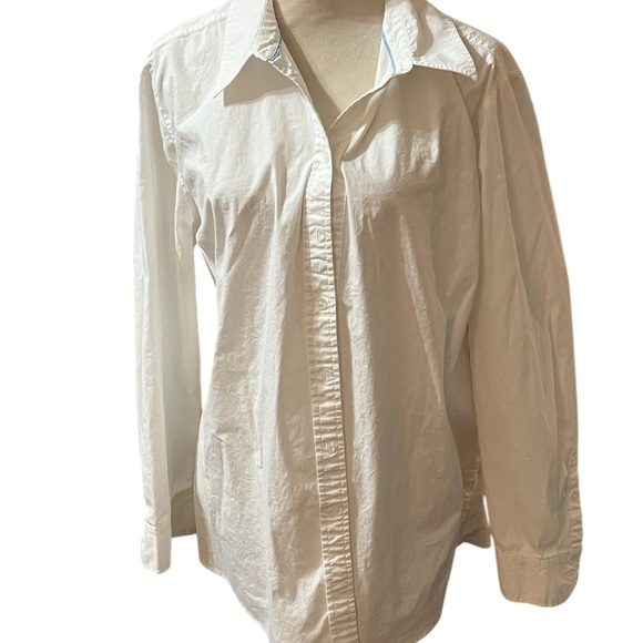 Lane Bryant White Blouse - Picture 1 of 5